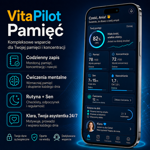 VitaPilot Pamięć